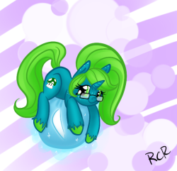 She&rsquo;s da best bubble maker.  Speedy says she should have a bubble cutie mark, and I totally would give her one, except people would say she&rsquo;s derpy.