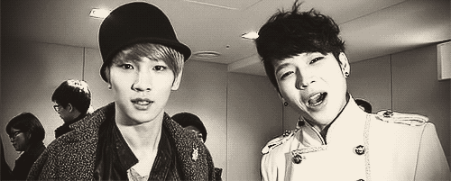 nambrows-deactivated20200520:  Woohyun with his best friend, SHINee’s Key (°∀°)