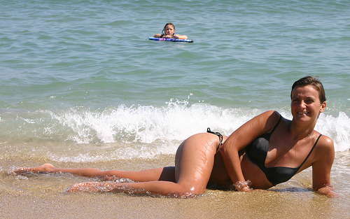 hottest girl C te Azur via flickr.com