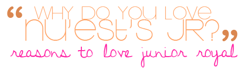 jroyalsmile:  there are thousand reasons, you’re too perfect, baby♥
