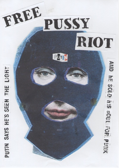 theartistsbox:As two members of the Russian punk band Pussy Riot are on the run, don’t forget the st