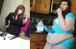 Mcflyver:  From-Thin-To-Fat:  Beccabae’s Astounding Gain. Like, Shit, Man. Share