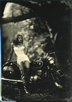 edrossphotography:  5x7 tintype of Nekole &copy; Ed Ross 2011 