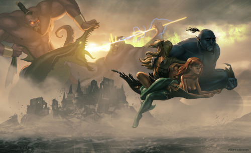 art-and-shenanigans:  Disneypocalypse by *MattRhodes