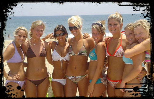 8 eight bikini babes south beach via photobucket.com