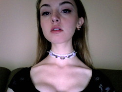 daintyfairies:  creepyyeha ringed lace choker