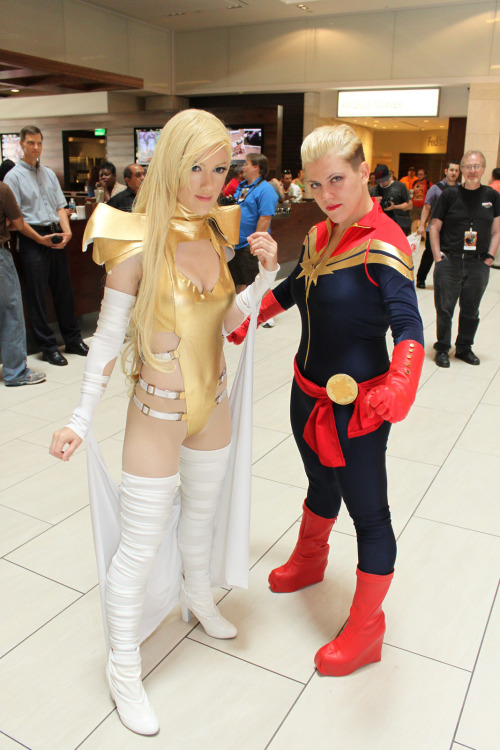 omg-dj-judy:  I’m back from Dragon*con! This year’s convention was amazing on so many levels, including best friends, amazing costumes, good times, and everything in between. Plus I debuted two new costumes. Here’s a preview of my Captain Marvel