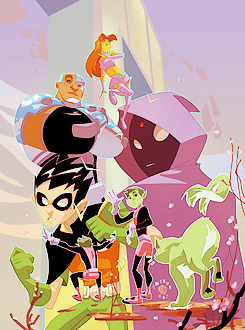 birdstump:  Artist appreciation: Sean Galloway on Teen Titans Go! 