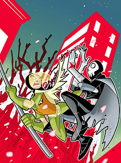 birdstump:  Artist appreciation: Sean Galloway on Teen Titans Go! 