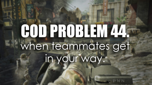 COD Gamer Problems