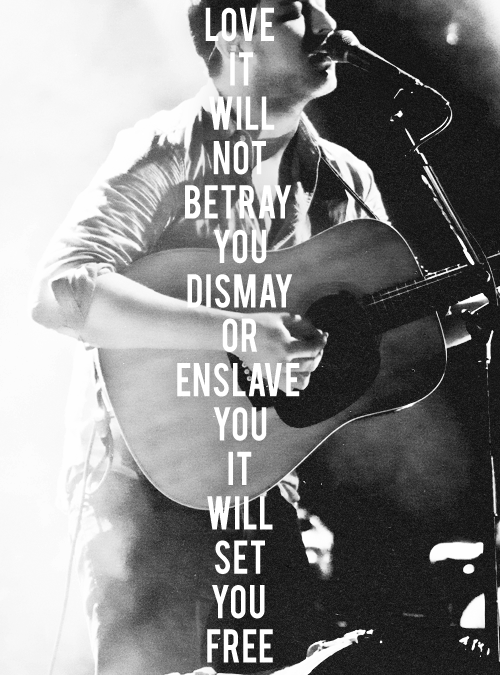 mumfordandsonsblog:  Mumford & Sons  |  ”Sigh No More” Original photo © Sam Fahmi/U.S. Music Weekly. 