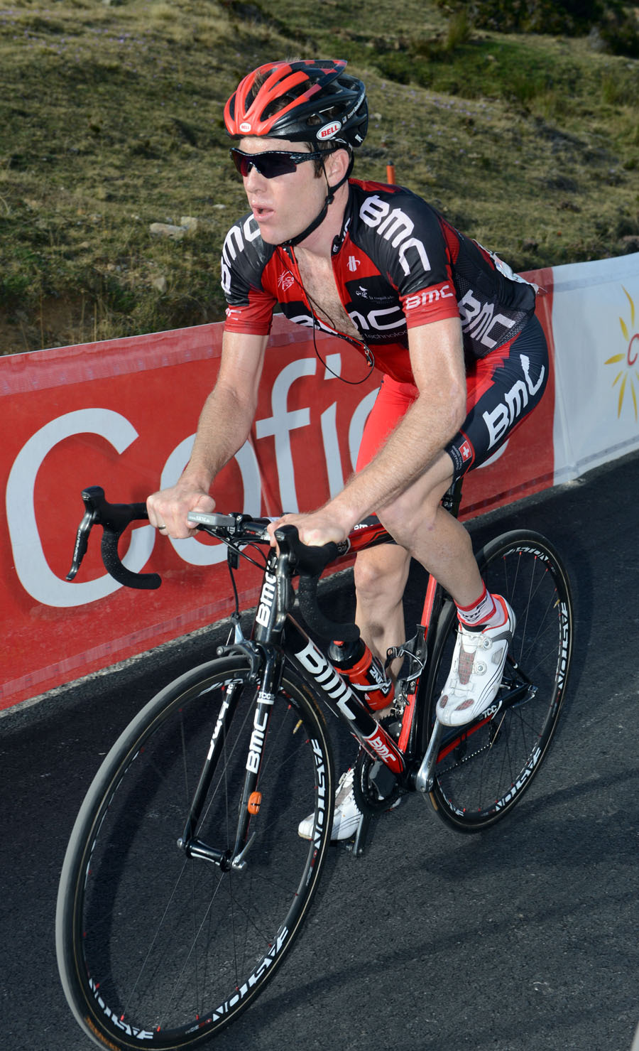 hmmmmk:  Vuelta España 2012 — Stage 16 Brent Bookwalter is pushing through a brutal