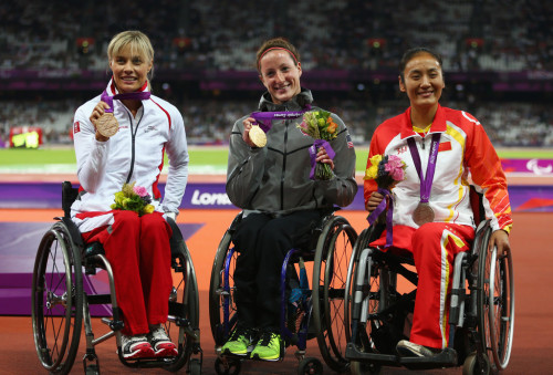 Congrats Tatyana McFadden on winning the gold medal for the United States in the Women’s T54 4