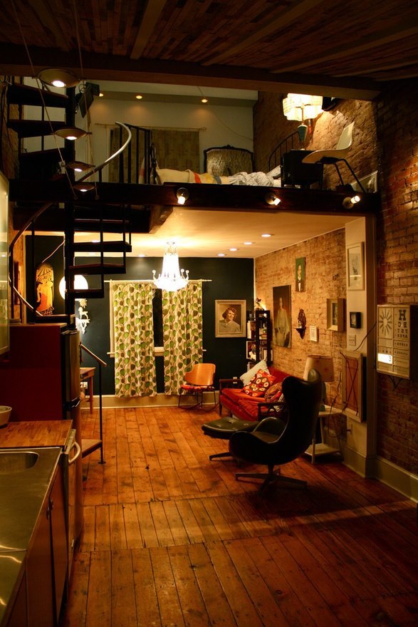 liliandgen:  Loft Living There are so many appealing features to loft-style living