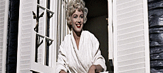 marilynandjayne:  Jayne in The Girl Can’t Help It! (1956) and Marilyn in The Seven Year Itch (1955) fun fact, both share leading man Tom Ewell who is in both films. 