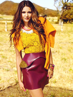 thevampirediaries:  Nina Dobrev for Seventeen