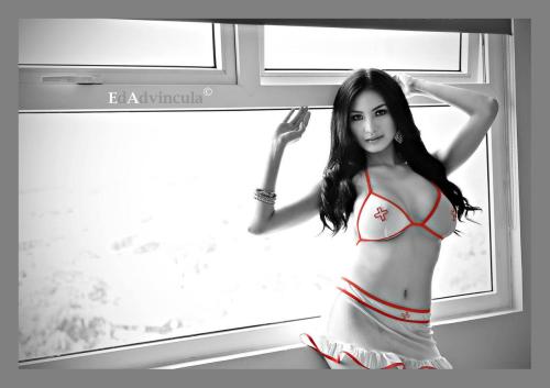 papabearjori:  Sexy nurse Abby. :P by Ed Advincula Photography