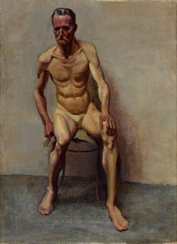 brazenswing:  John Passmore: Untitled male nude, early 1930s. 
