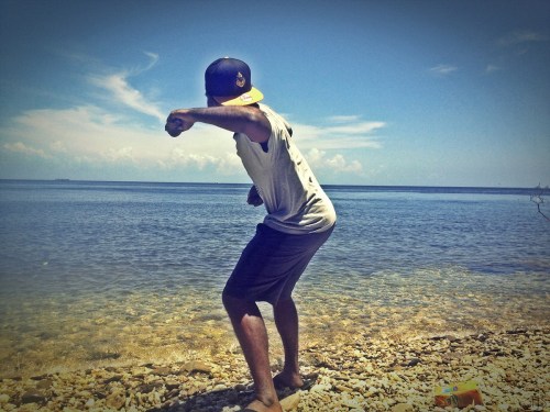 &lsquo;Skipping stones&rsquo; Down d&rsquo; Islands, Trinidad 2012 Christopher Tam