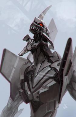 biroid:  EVA 01 ArtMagix #eva #anime