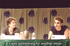 Q: Where were you when you found out you had landed your role on TVD? [x]