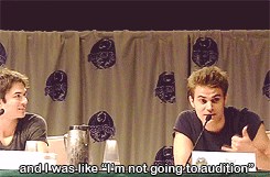 Q: Where were you when you found out you had landed your role on TVD? [x]