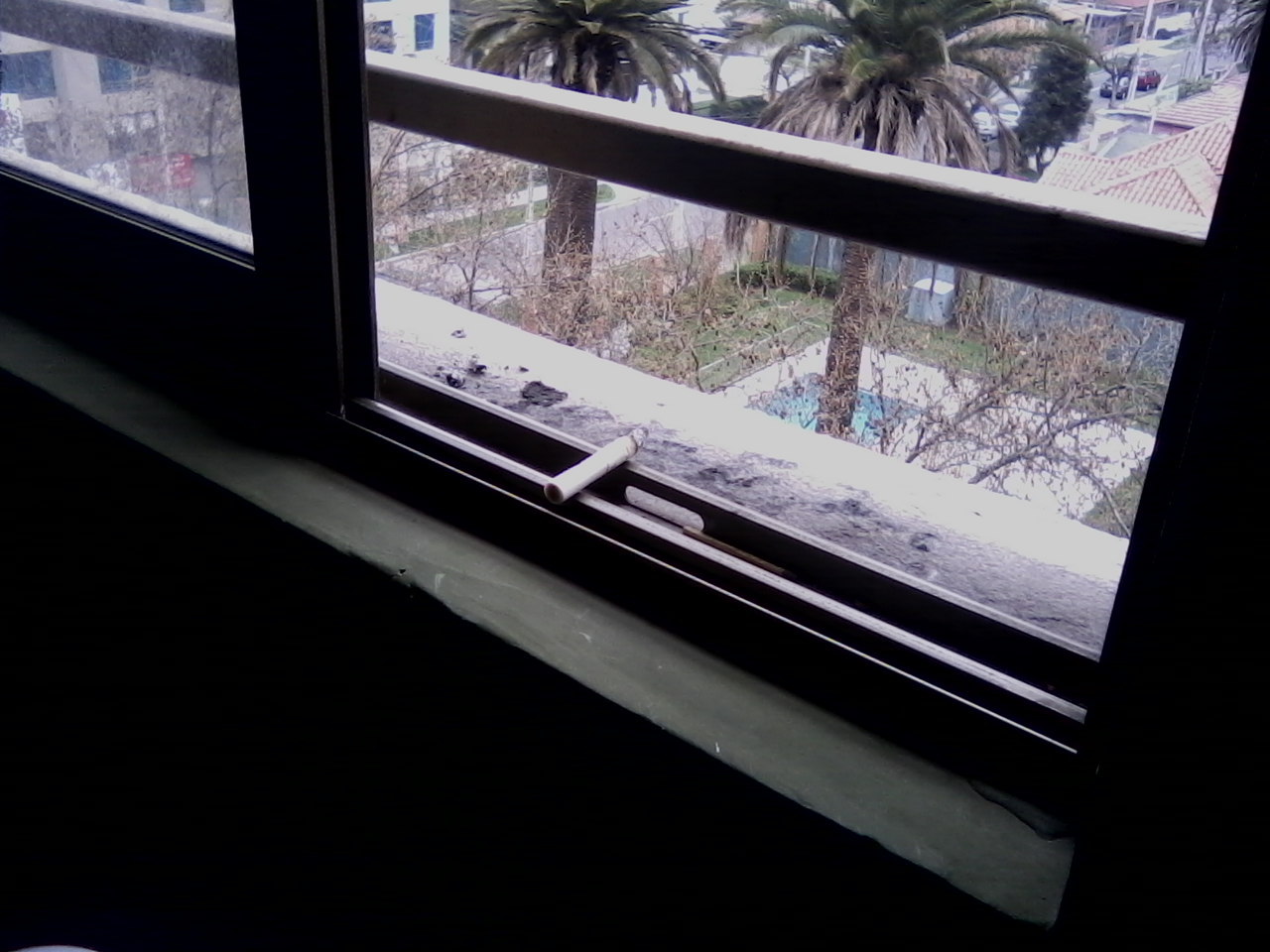 If loneliness was all.[My window, my cigarrette and my very own sadness] 