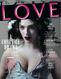 Glam-Val:  Jessica Brown Findlay As Lady Sybil By Mert &Amp;Amp; Marcus For Love