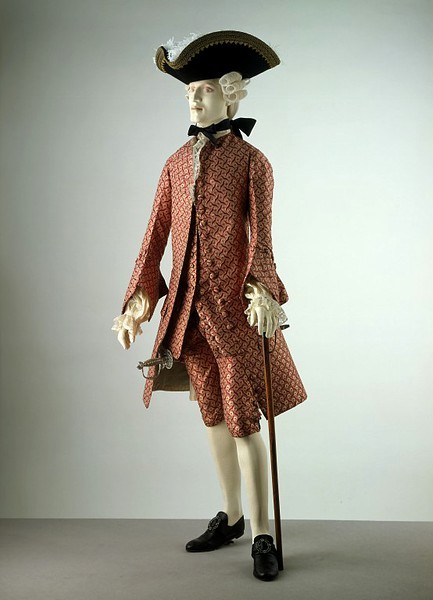 lostsplendor:Series of Suits, c. 1760s-1780s (via V&A)