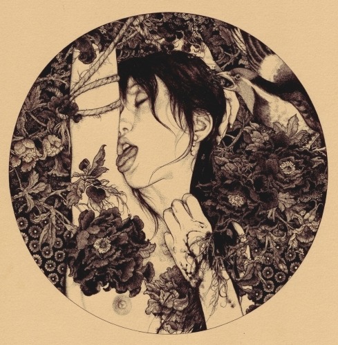 showslow:  Dark Illustrations by Vania Zouravliov.