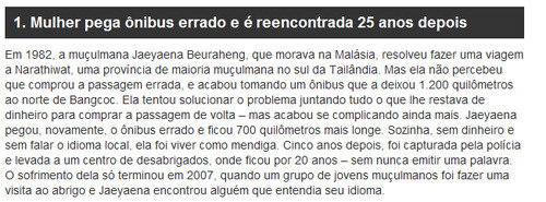 As noticias mais estranhas do mundo: