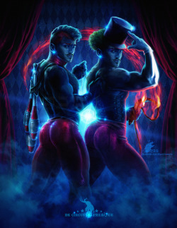 Circus Freaque - Twins by David Kawena