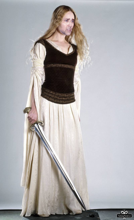 Nic Cage as Lady Eowyn