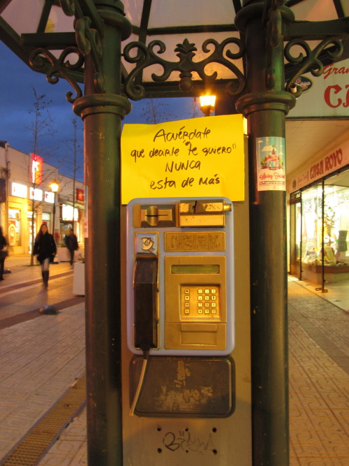 todisappe4r:frantasticaa:  Talca - Paseo peatonal.  hermosoooo<3 