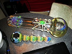 bluntsnbroads:  New pipe. The huge one :)