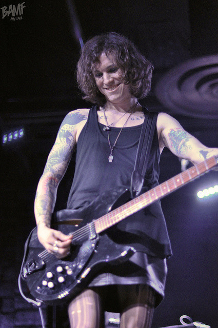 amylanephoto:    Laura Jane Grace of Against Me! [Amy Lane Photo | Facebook - Tumblr - Flickr]