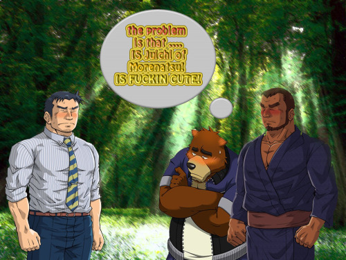 baraparadise:  Umiyama: Bara adventures? chapter 3 I saw a bear…