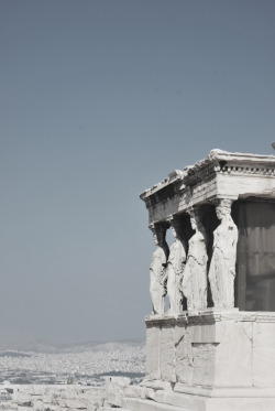  Erechtheion temple in Athens. 