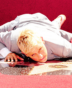 30rockasaurus:  Ellen DeGeneres receives a star on the Hollywood Walk of Fame - Sept