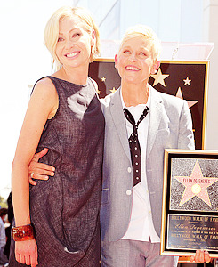 30rockasaurus:  Ellen DeGeneres receives a star on the Hollywood Walk of Fame - Sept