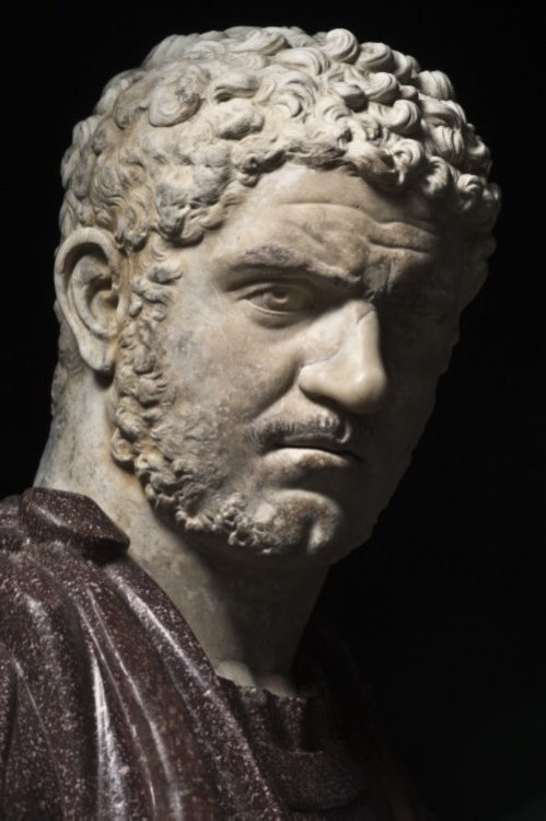 Caracalla (188 – 217 AD) was Roman emperor from 198 to 217.The eldest son of Septimius Severus, for 