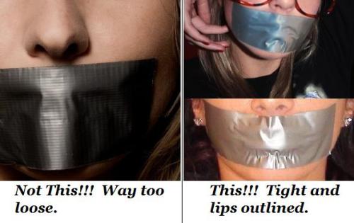 tapedlipsandglue:  charris08:  The way it should always be.  This is absolutely correct, always like the ones on the right.  Maybe use more tape. 