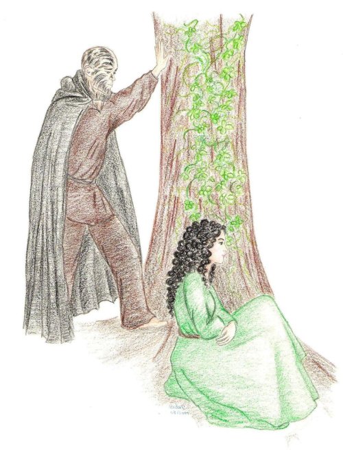 Liadan and Bran by ~Jen7waters