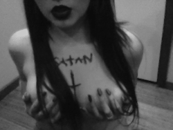 Satanic tits? Yes, please.