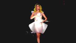  Favorite Scenes: Dreams » Lady Gaga “My - name - is - LADY GAGA! And welcome to the last of five shows at Madison Square Garden. I feel so blessed. You have no idea. I grew up twenty blocks from here and I watched every name go up on that marquee.