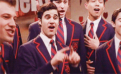 Top 30 favorite fictional characters, in alphabetical order 01. Blaine Anderson ❖ “I’m not really good at talking about my feelings, I’d much rather sing about them.”  