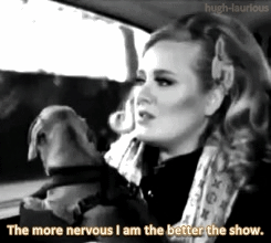 adelesadkins:  Interview Adele before performing live at Royal Albert Hall. 