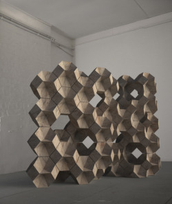 7knotwind:  DANIEL WIDRIG Brickworks (2010) Chipboard0.40m x 0.40m x 0.40m(Module size) 