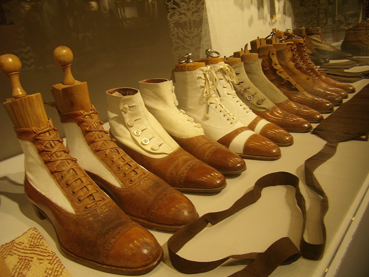 milstil:  Dandy footwear. Some of the dress boots of the Italian poet and dandy Gabriele
