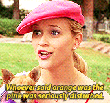 favourite characters: ↳ elle woods, legally blonde.    